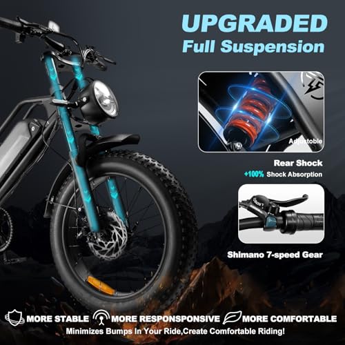 SMARTRAVEL DK400 Fat Tire Electric Mountain Bike