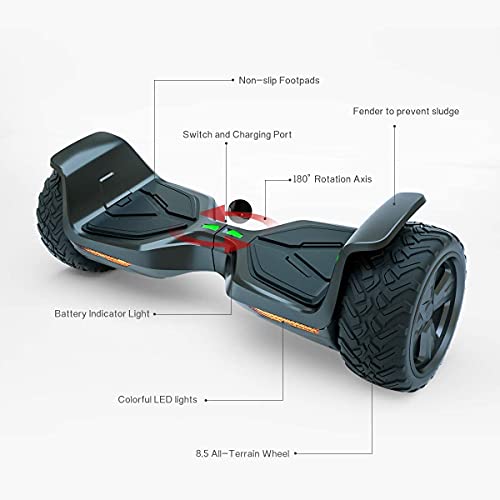 ADVANRIDE App-Controlled Off-Road Hoverboard