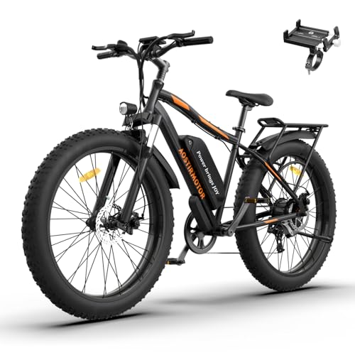 Aostirmotor 750W 26"×4" Fat Tire Electric Bike