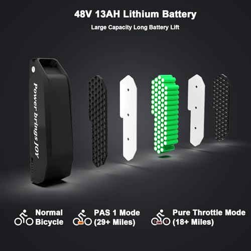 Aostirmotor 750W 26"×4" Fat Tire Electric Bike 