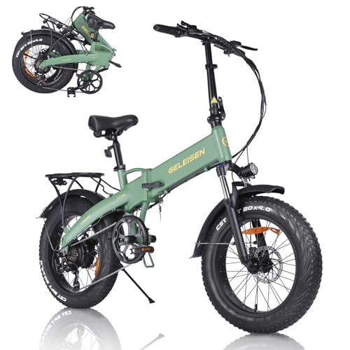 GELEISEN TT-S5 Foldable Fat Tire Electric Bike