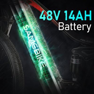 SAMEBIKE XD26 750W Electric Mountain Bike with Full Suspension 