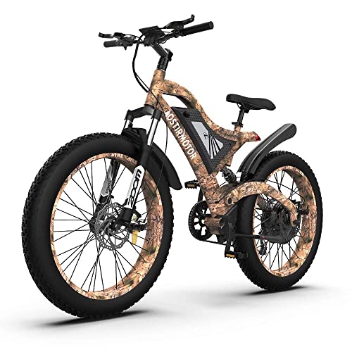 Aostirmotor Snakeskin Grain Fat Tire Electric Bike 