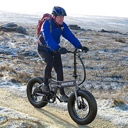 AVANTREK Cybertrack 200 Foldable Fat Tire Electric Bike
