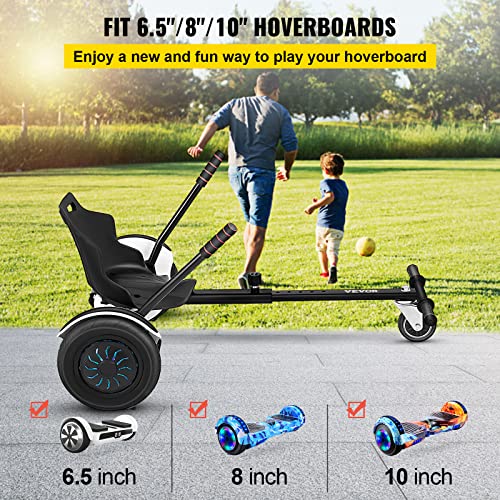Vevor Adjustable Hoverboard Go-Kart Attachment for All Ages