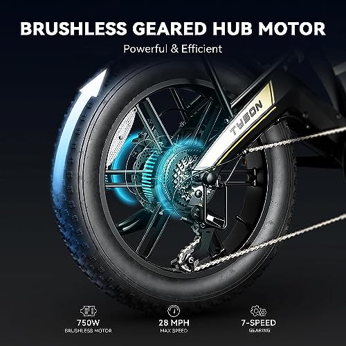 Heybike Tyson Folding Fat Tire E-Bike