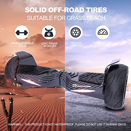 EVERCROSS All-Terrain App-Enabled Bluetooth Hoverboard