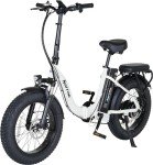 NARRAK 48V Fat Tire E-Bike (Step Thru-White)