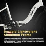 NARRAK 48V Fat Tire E-Bike (Step Thru-White)
