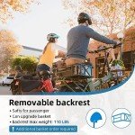 Rattan 750W Foldable Fat Tire Electric Bike