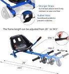 Hoverboard Go-Kart Attachment for Kids & Adults