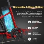 Narrak 750W Fat Tire Folding E-Bike