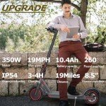 PLAYBIK Electric Scooter - 350W, 19MPH, Foldable