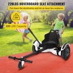 Vevor Adjustable Hoverboard Go-Kart Attachment for All Ages
