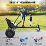 Vevor Adjustable Hoverboard Go-Kart Attachment for All Ages