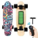 WOOKRAYS Wireless Electric Skateboard