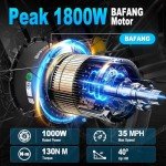FreeSky Swift Horse 1000W Fat Tire Electric Bike