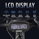 DYU King 750W Electric Mountain Bike - 80 Mile Range