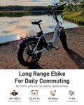 VITILAN U7 Step-Thru Fat Tire Electric Bike