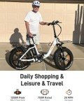 VITILAN U7 Step-Thru Fat Tire Electric Bike