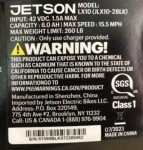 Jetson Folding Electric Bike with 250W Motor