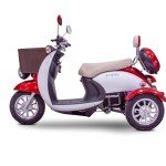 Red/White 3-Wheel EW-11 Euro Scooter