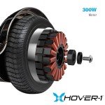 Hover-1 Chrome Electric Hoverboard with Bluetooth Speaker