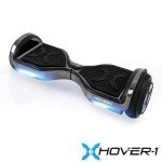 Hover-1 Chrome Electric Hoverboard with Bluetooth Speaker