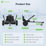 isinwheel K3 Hoverboard Go-Kart Seat Attachment 