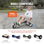 Vevor Adjustable Hoverboard Go-Kart Attachment for All Ages