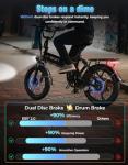 Jasion EB7 2.0 Fat Tire Foldable E-Bike