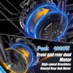 Keteles Dual Motor Electric Mountain Bike 