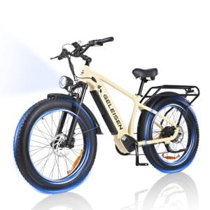 GELEISEN 26" Fat Tire Electric Bike