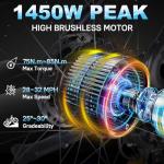 GELEISEN 26" Fat Tire Electric Bike