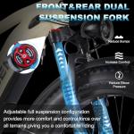 GELEISEN 26" Fat Tire Electric Bike