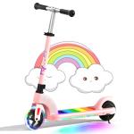 ANHAO Kids Electric Scooter with Adjustable Features