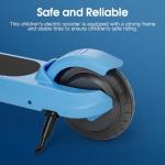 Lingteng Kids' Electric Scooter with Rainbow Lights and Adjustable Speeds