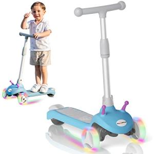 Kids 3-Wheel Electric Scooter with LED Wheels