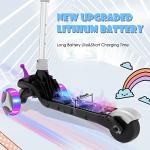 Kids 3-Wheel Electric Scooter with LED Wheels