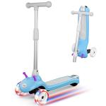 Kids 3-Wheel Electric Scooter with LED Lights