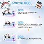 Kids 3-Wheel Electric Scooter with LED Lights