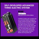 Natkie 8000W Electric Motorcycle with Removable Battery