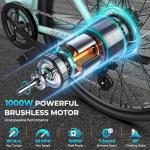 Movcan V80 Electric Bike - 1000W 28MPH Commuter