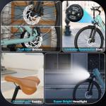 Movcan V80 Electric Bike - 1000W 28MPH Commuter