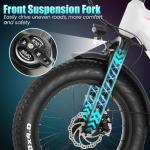 Wooken 1000W Adult Electric Mountain Bike with Fat Tires