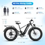 LEONX M2 Pro Electric Bike with 1800W Motor