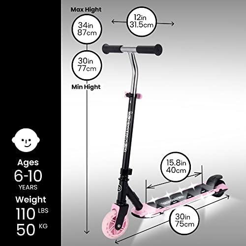 Aero iSporter Electric Scooter for Kids with Gravity Sensor