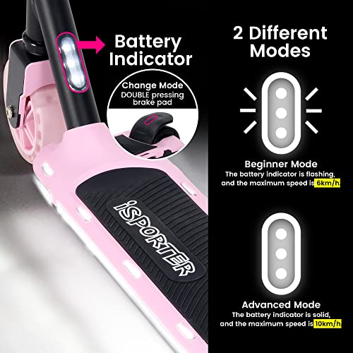 Aero iSporter Electric Scooter for Kids with Gravity Sensor