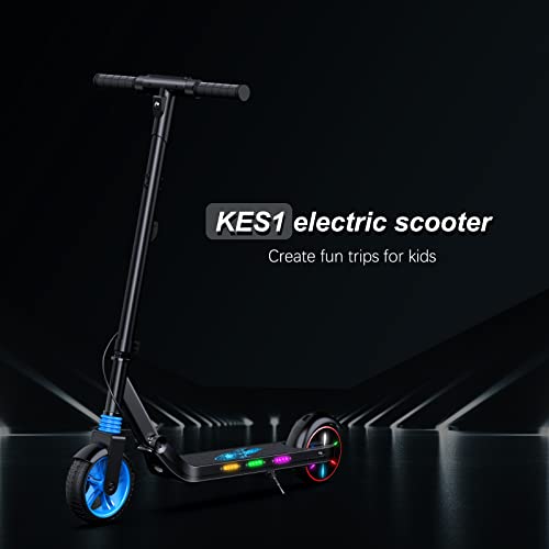Aovopro KES1 Rainbow LED Electric Scooter for Kids