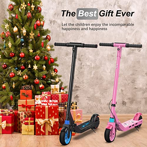 Aovopro KES1 Rainbow LED Electric Scooter for Kids